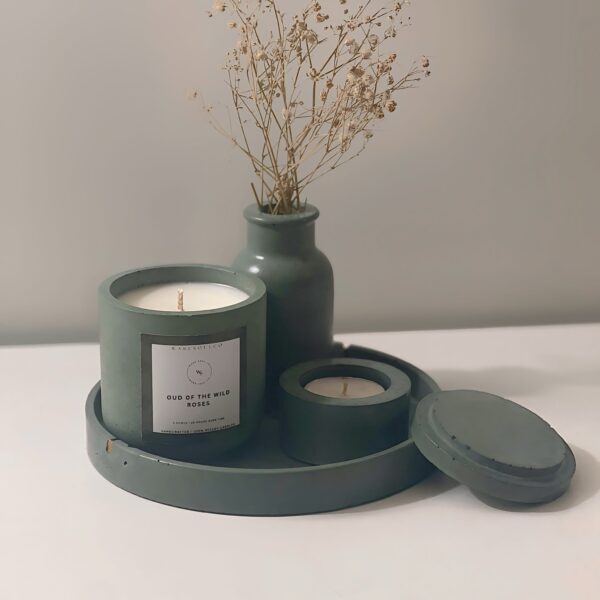 Olive Floral Fusion Set